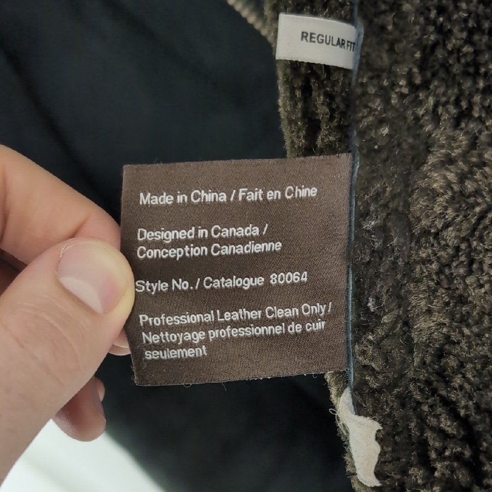 Danier Black Sheepskin Coat - Picture 7 of 11